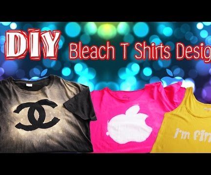 Diy Bleached T Shirt!