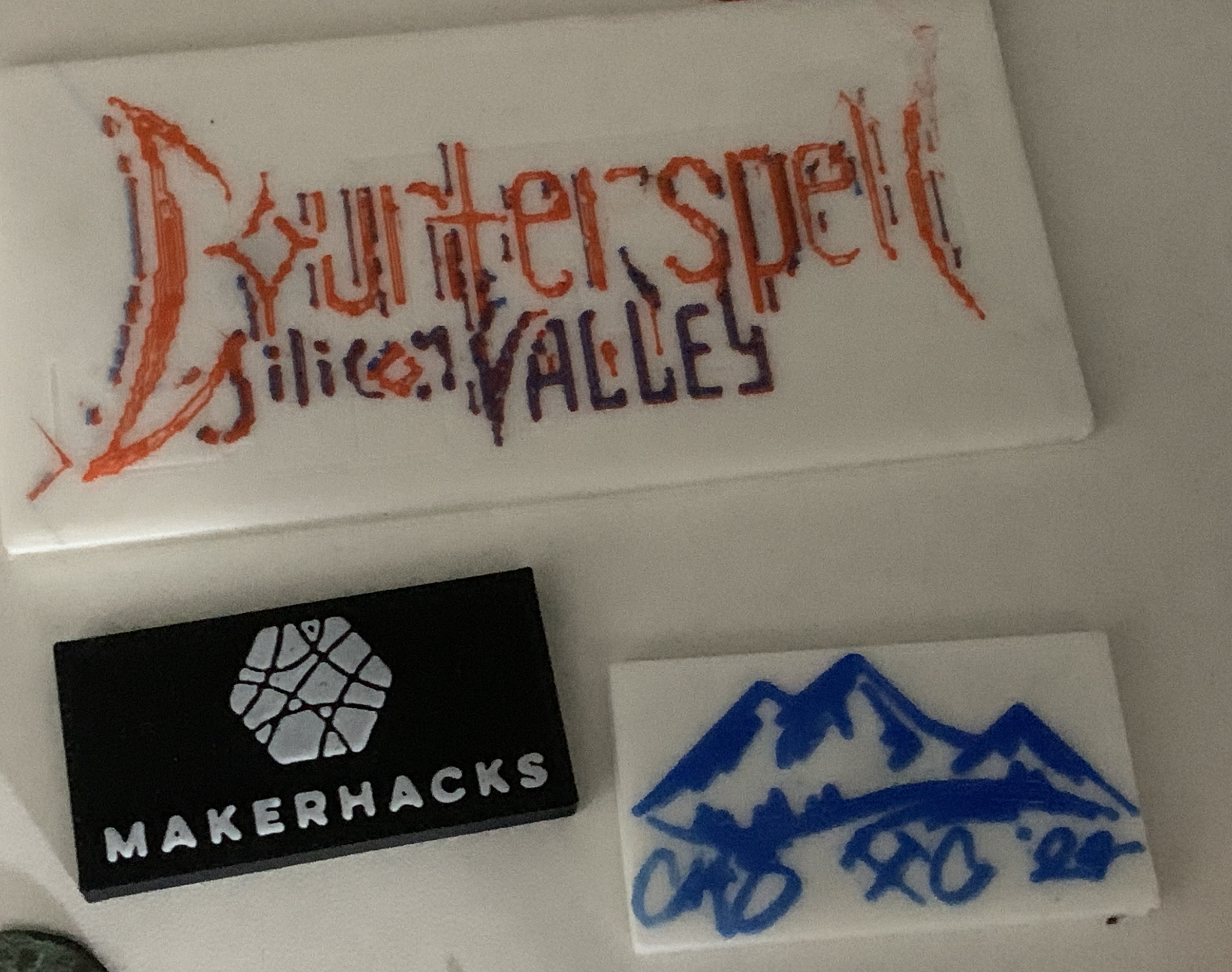 3d Printed Multicolor Magnets