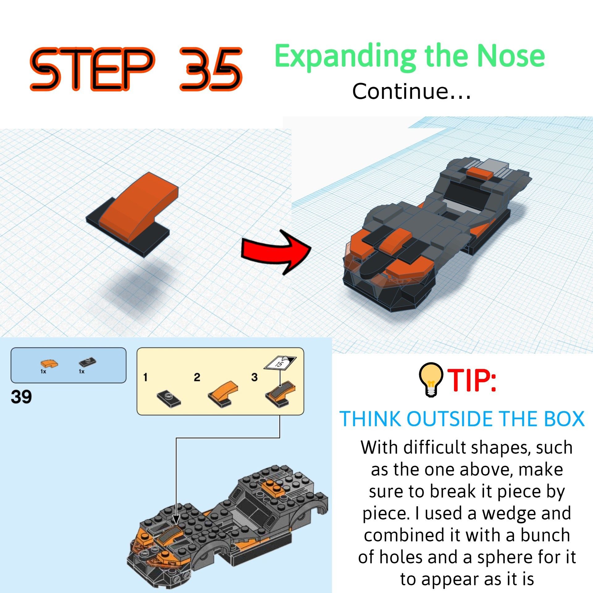 How to Make a McLaren Senna in Tinkercad 6 Steps (with Pictures