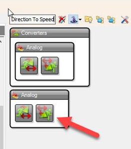 In Visuino Add Components