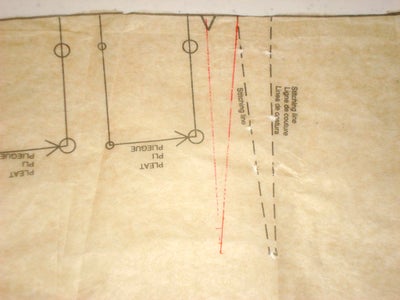 Altering the Cuff Pleats