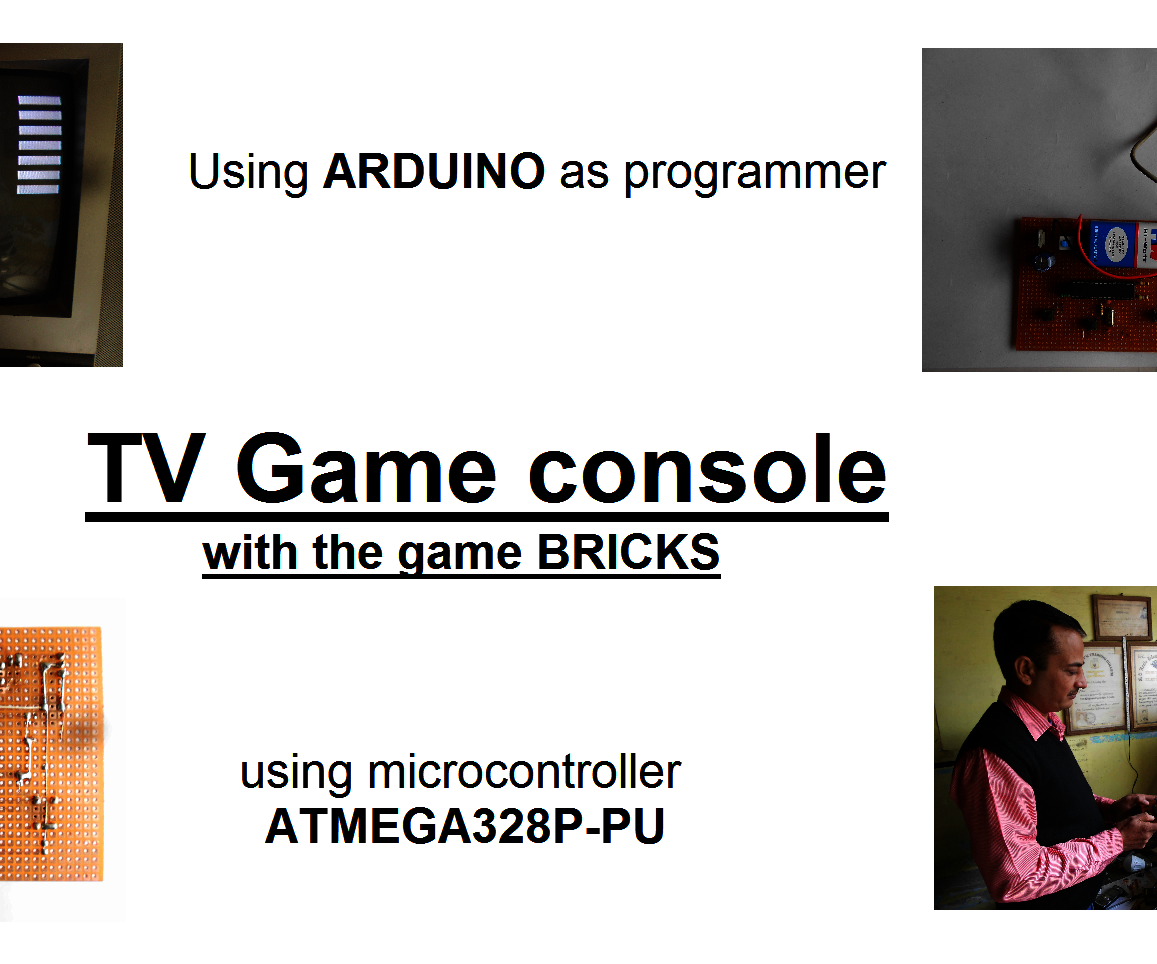 TV Game Console by Arduino