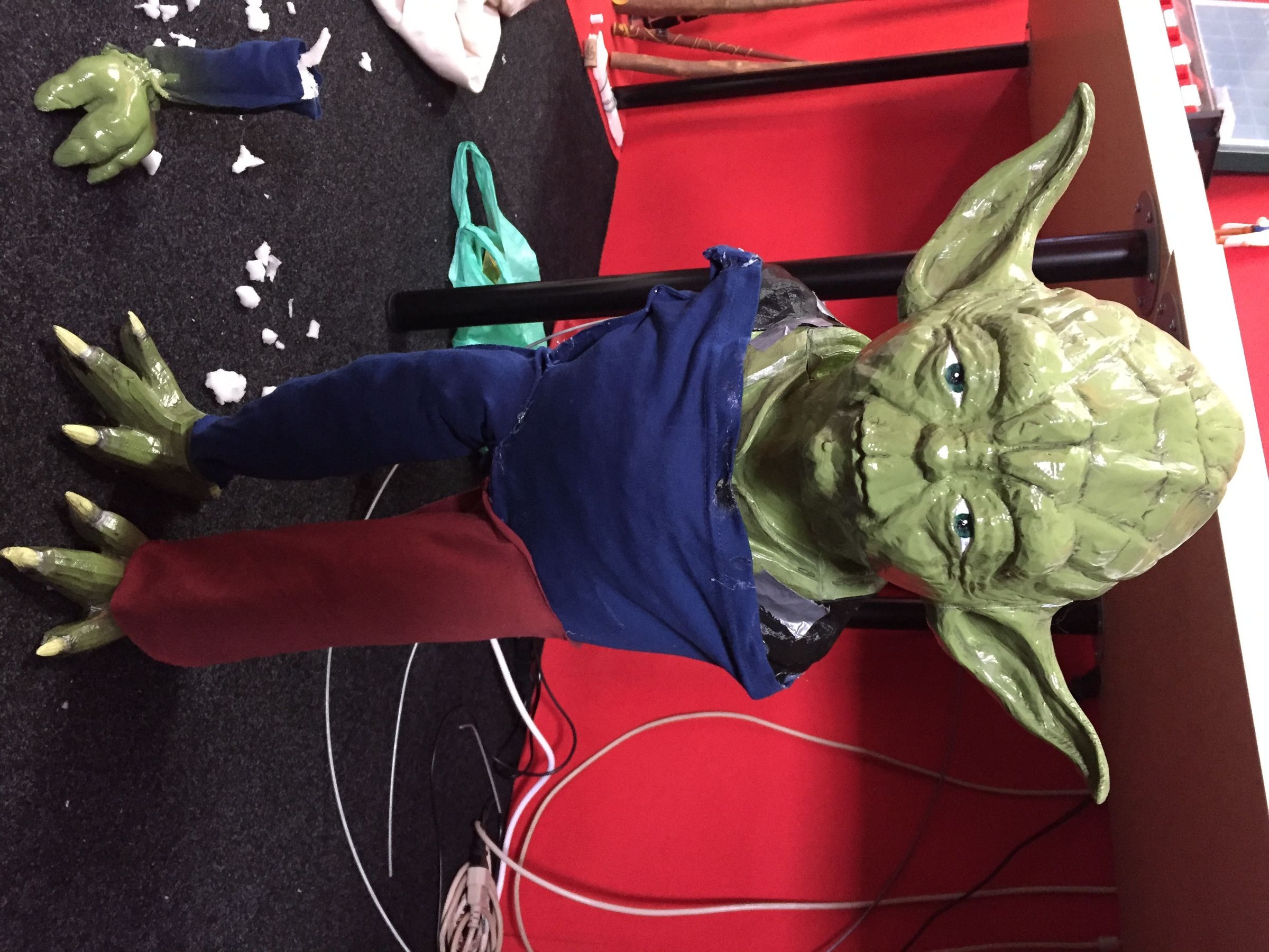 DIY Real Size Yoda 11 Steps (with Pictures) Instructables