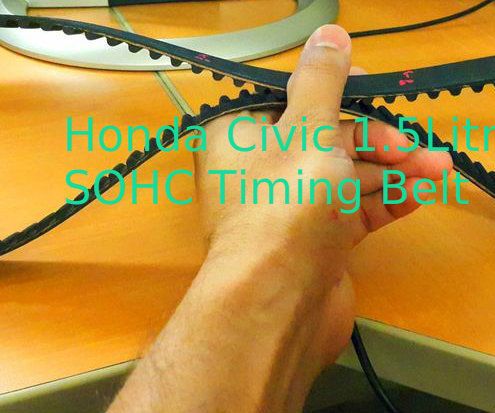 Replacing the Timing Belt (Honda Civic 1999, D15B Engine) 