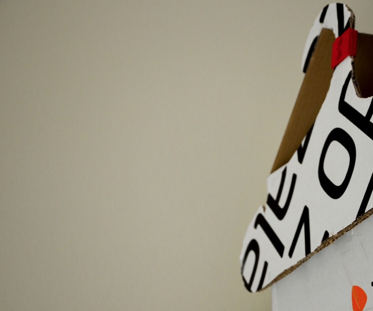 Hanger Out of a Cardboard Box 