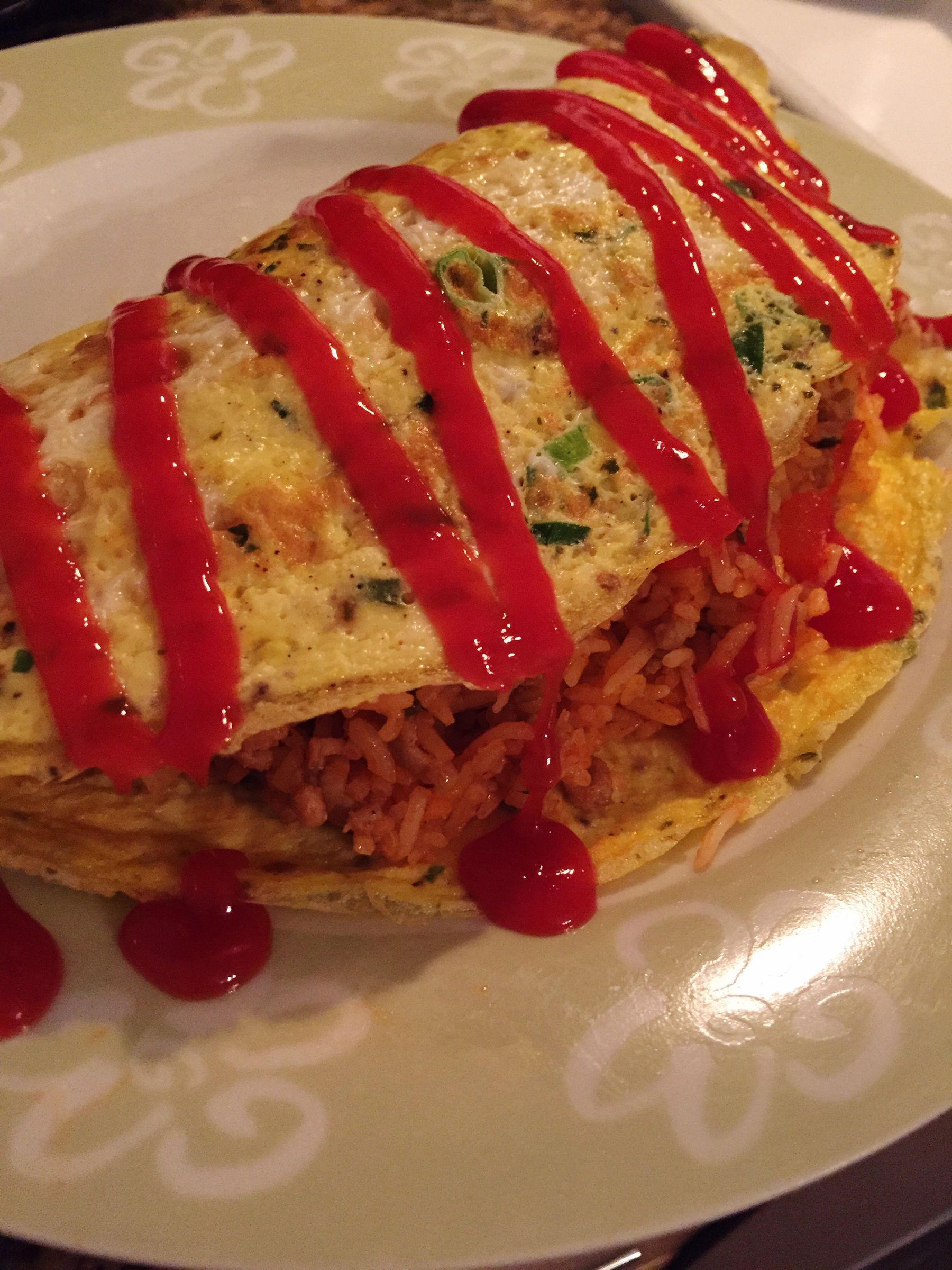 Spicy Omurice Recipe