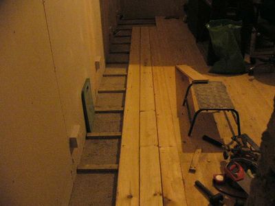 Solid Pine Floor
