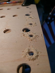 Drill the LED Holes