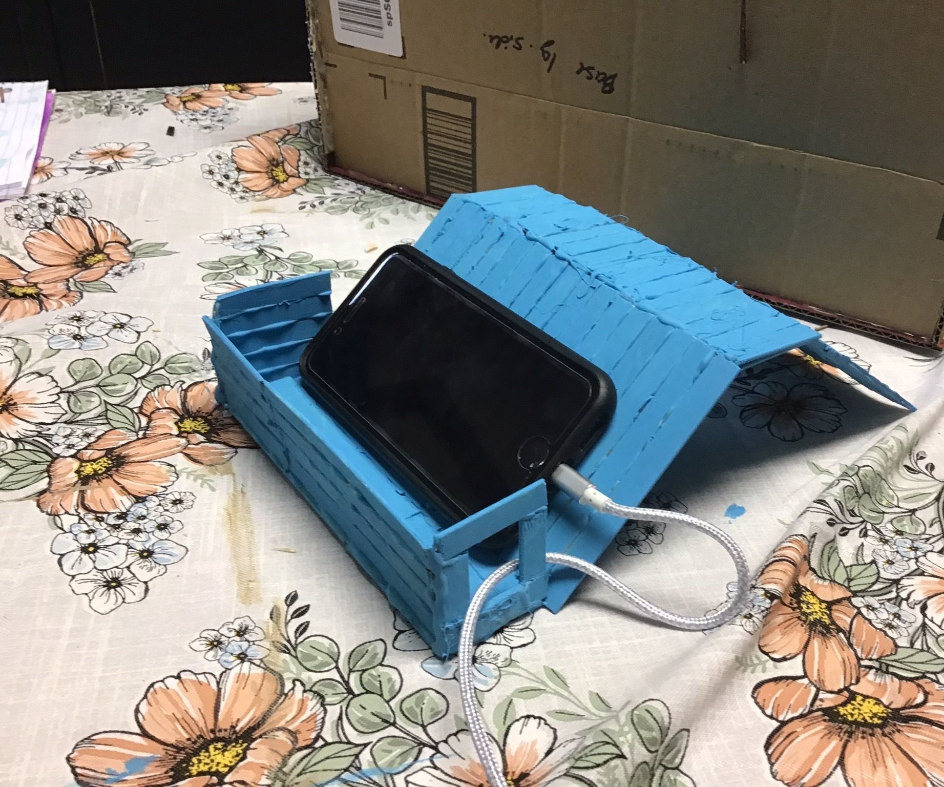 Phone Holder + Charging Port