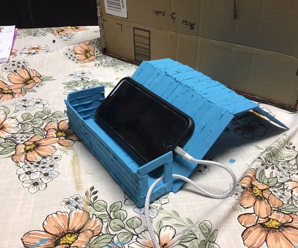 Phone Holder + Charging Port