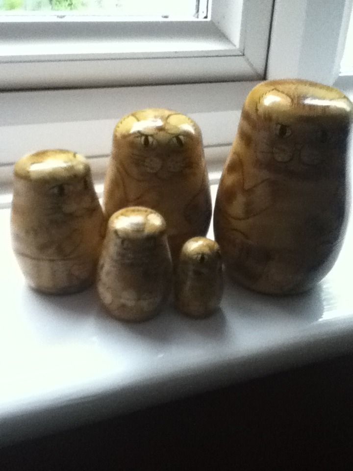 Making Your Own Russian Dolls (cats)