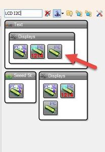 In Visuino Add Components