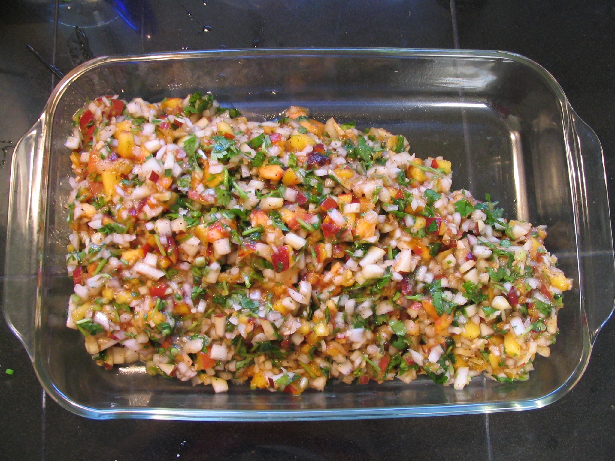 Salmon With Fruit Salsa