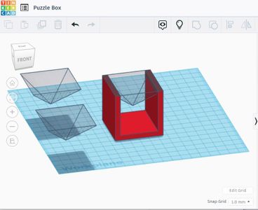 Place the Angled Form and Create the Angled Sides.