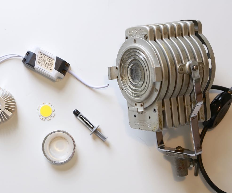 Convert a Vintage Light to Component LED