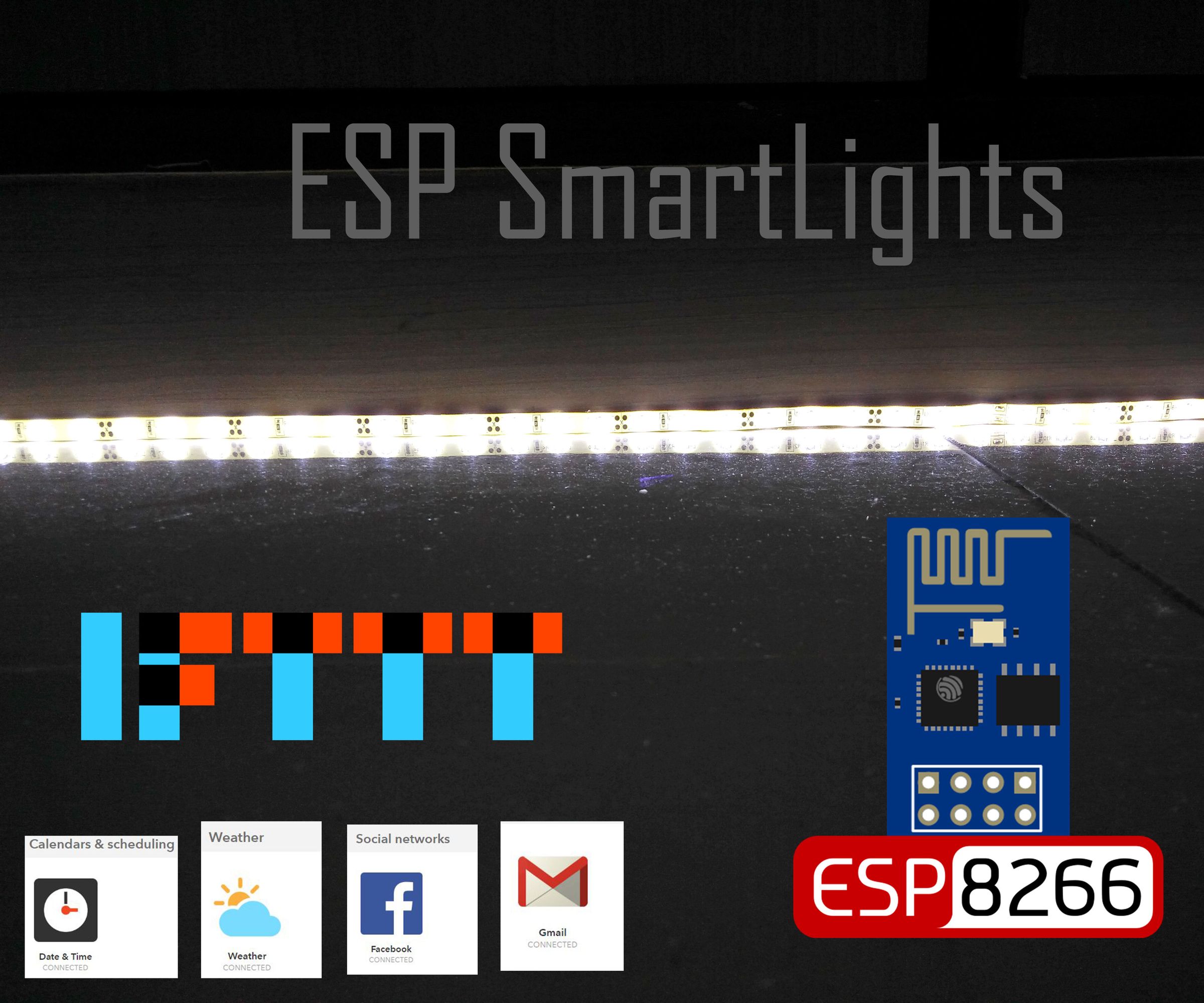 SmartLights - ESP8266 and Led Strip