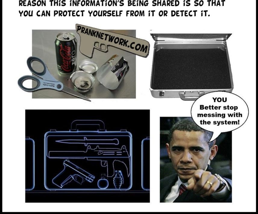 Invisible Weapon Luggage Prank!