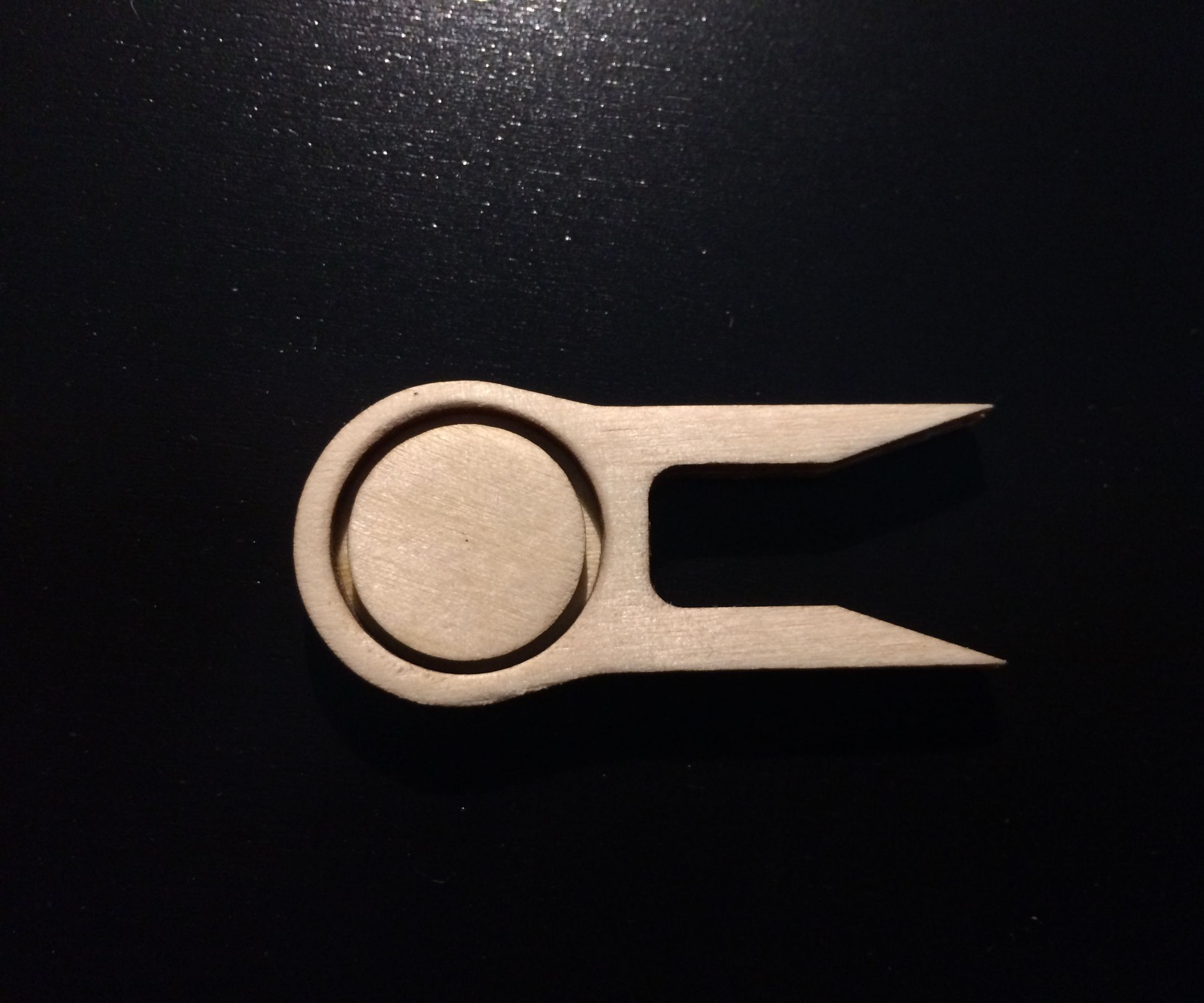 Golf Divot Repair Tool (Lasercut)