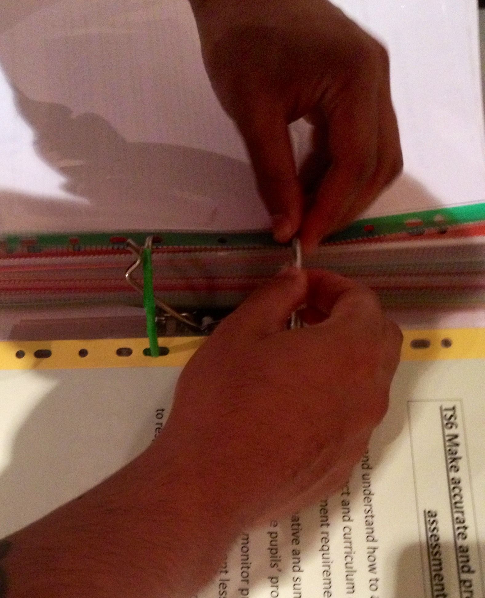 Fix Split Rings in Ring Binders