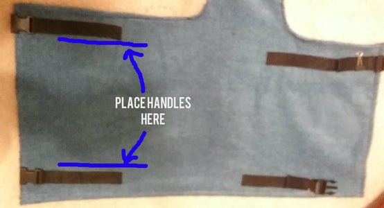 Sew on the Handles