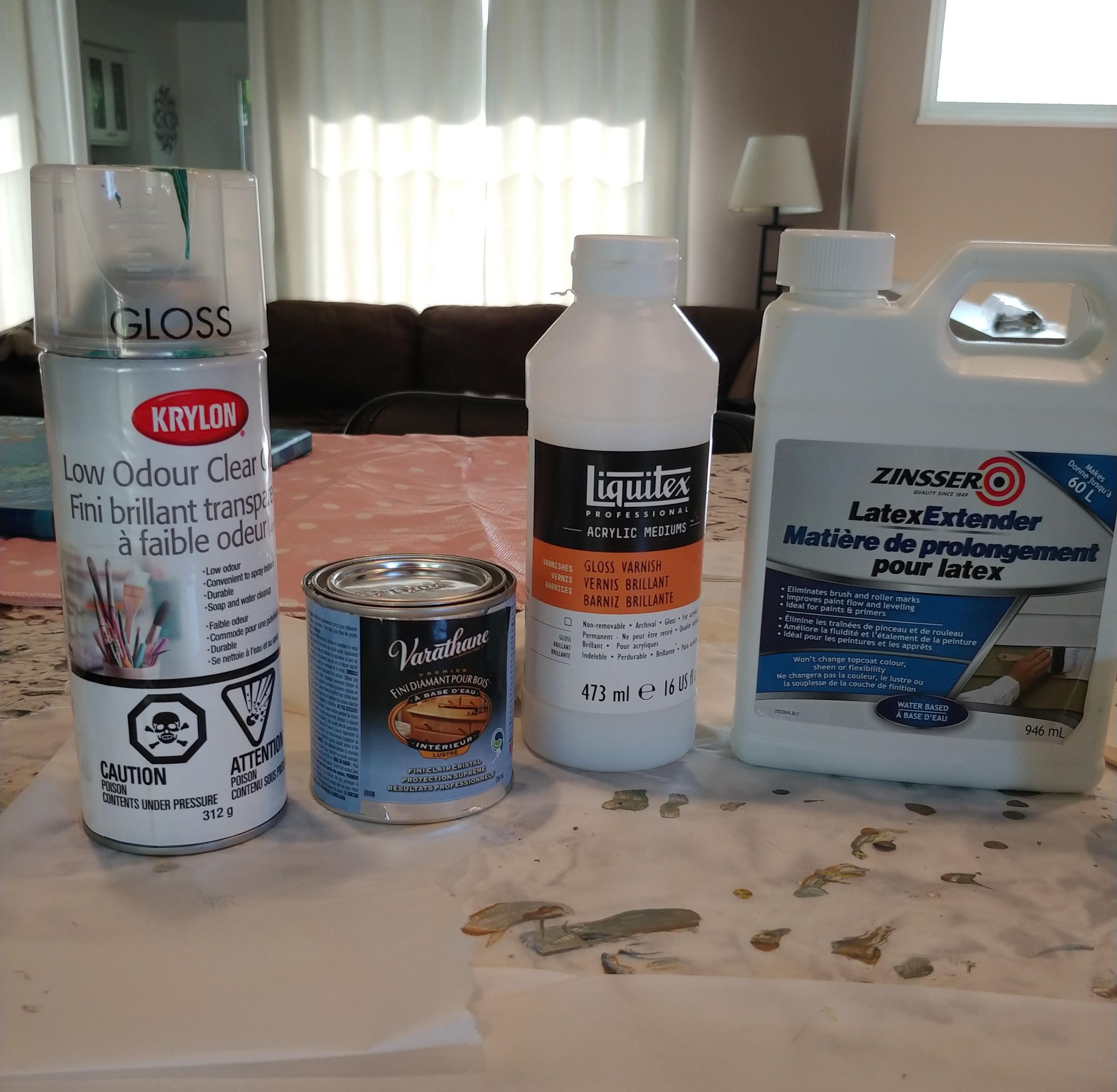 Top Coat on Paintings Instructables