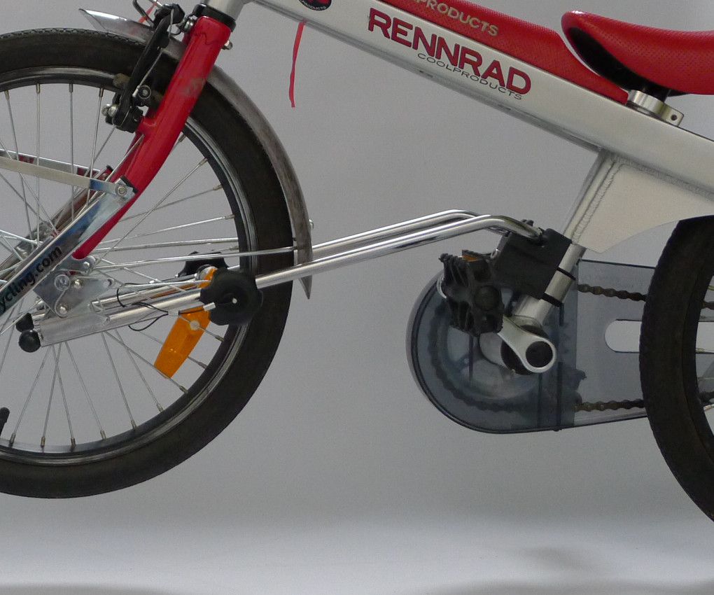 Non-Standard Child Bicycle Fit to Tandem With Adult Bike