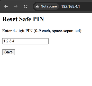 Wifi Option: If You Forget Your Pin