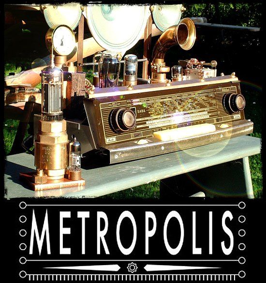 The Steampunk Data Storage "METROPOLIS I"