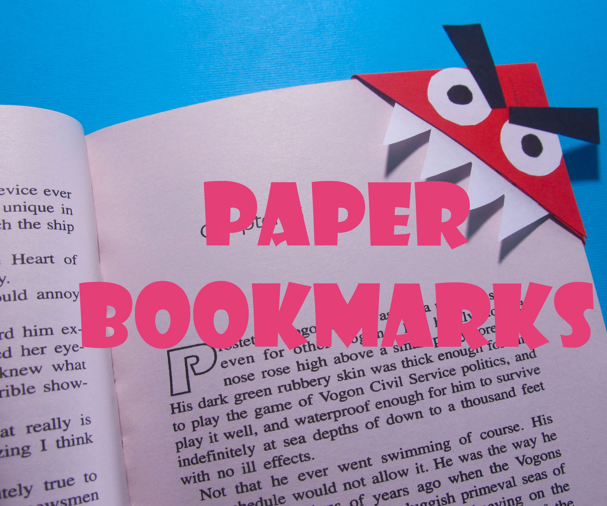 Simple Paper Bookmarks