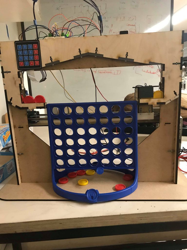 Board Game Connect 4 7 Steps