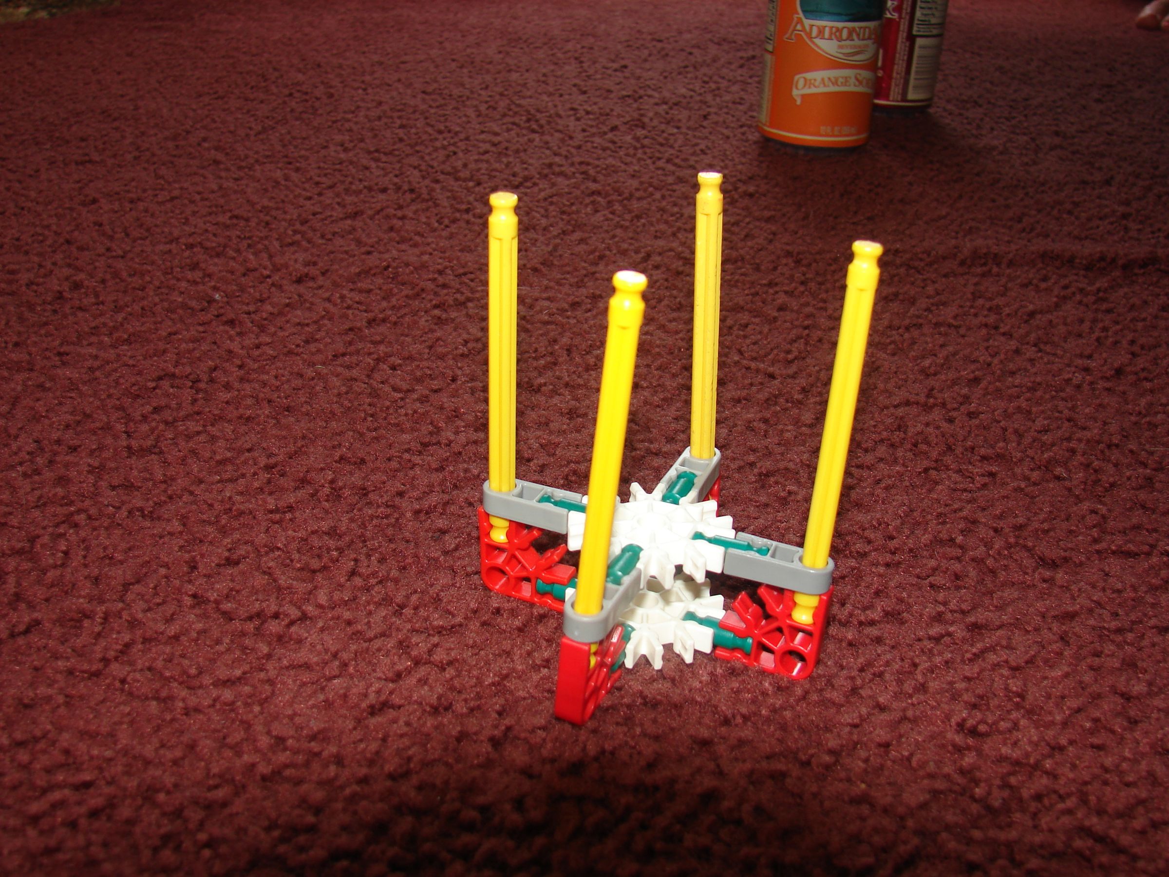 Knex Pop/soda Holder.