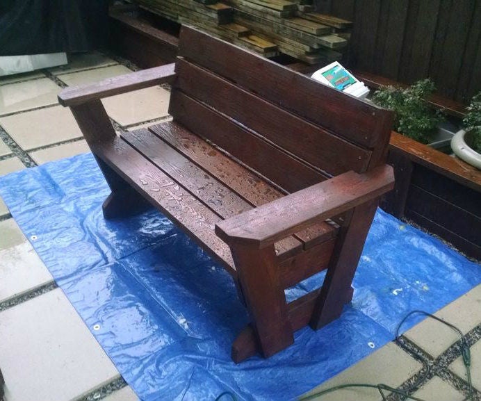 Reclaimed Wood Bench 5 Steps (with Pictures) Instructables