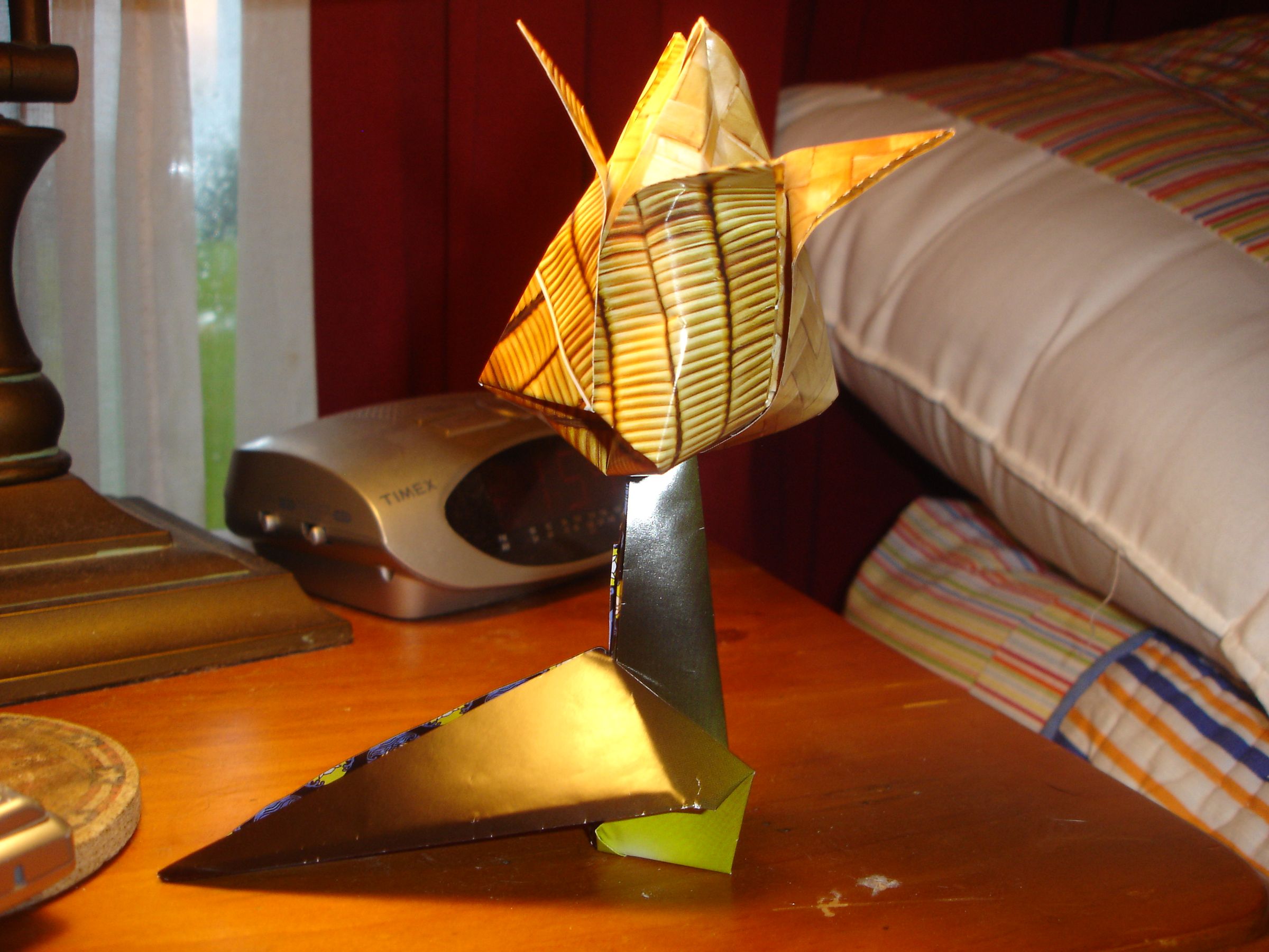 How to Make an Orogami Tulip