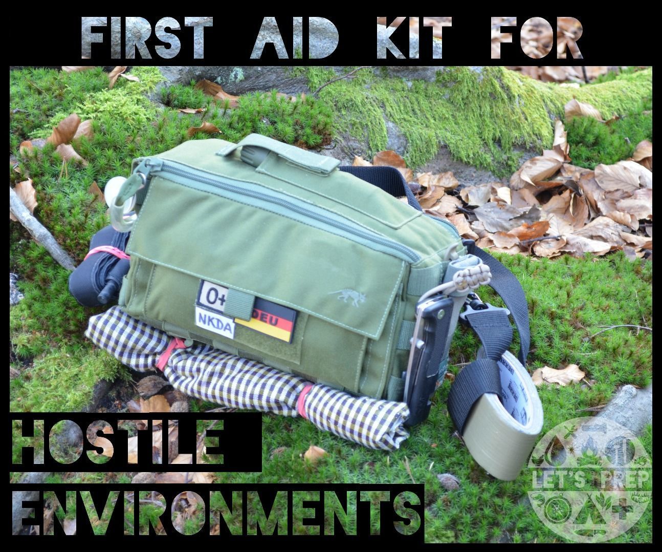 Personal First Aid Kit for Hostile Environments