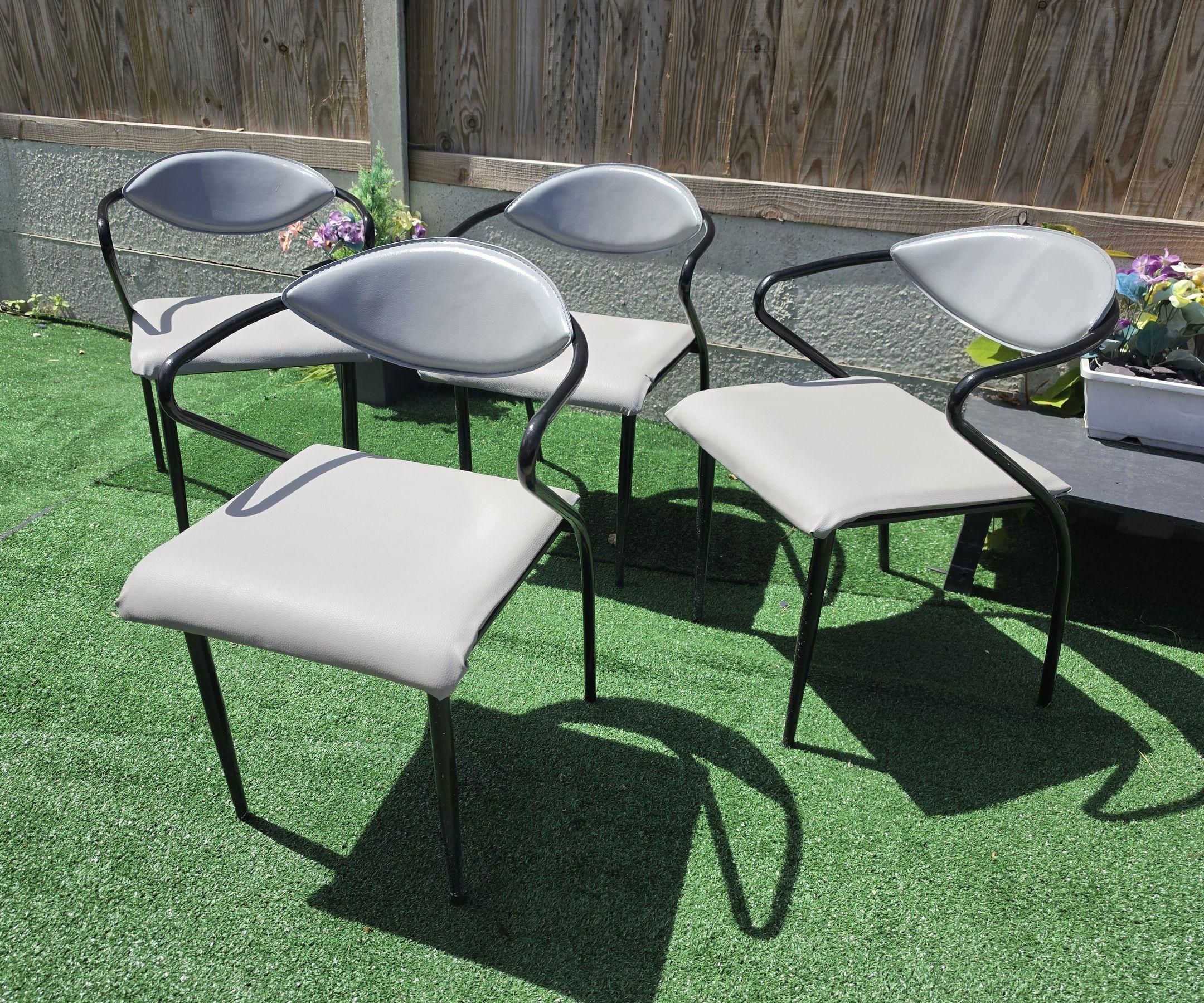 Garden Chairs Refurb: From Indoor Dining Chairs to Outdoor Garden Seating