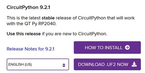 Download Circuit Python