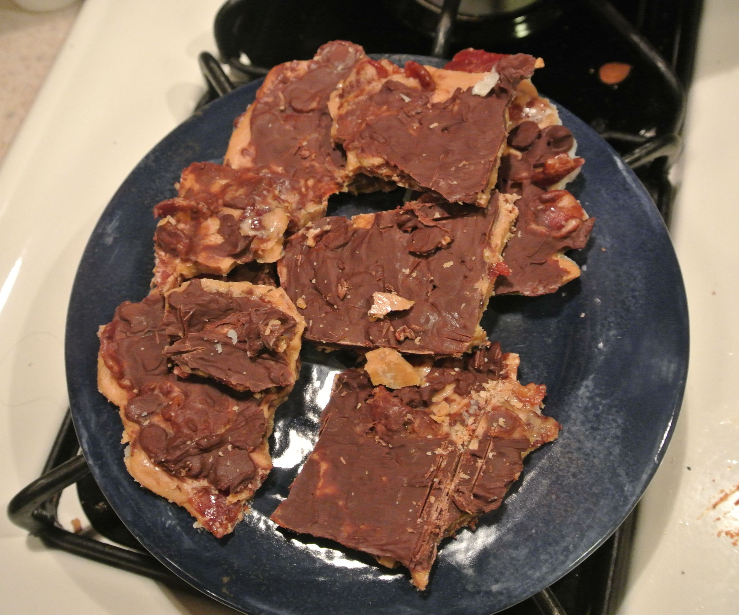 Chocolate Bacon Toffee