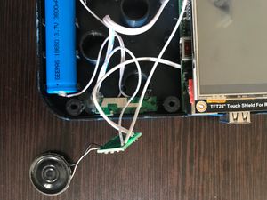 Placing Display and Battery