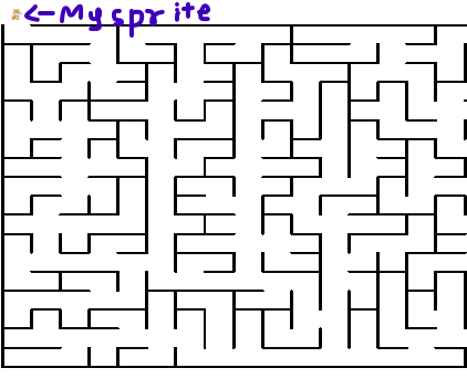 Scratch Maze Puzzle