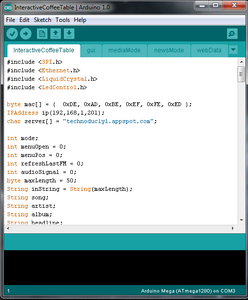 Interactive Arduino Powered Coffee Table : 16 Steps (with Pictures ...
