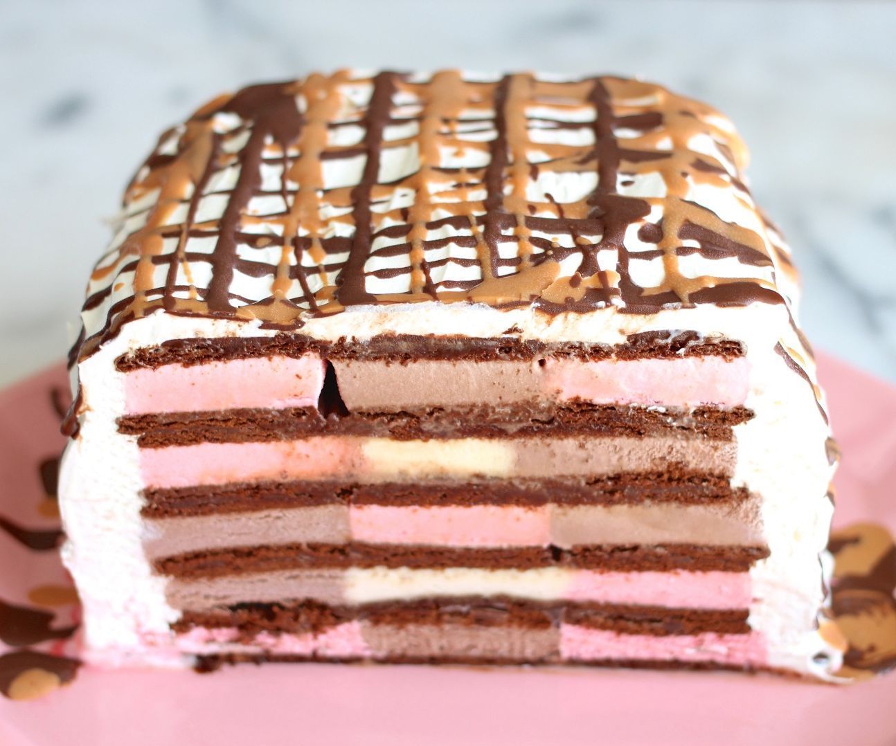 Ice Cream Sandwich Cake