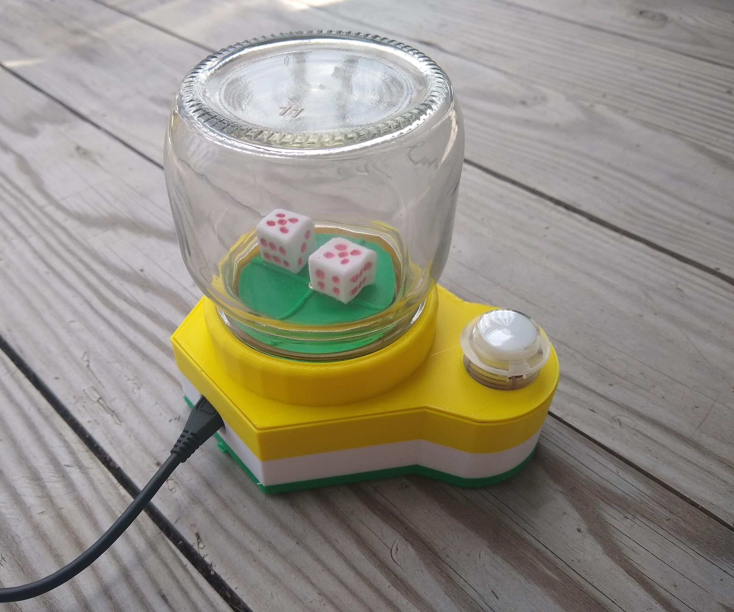 Mason Jar Dice Roller