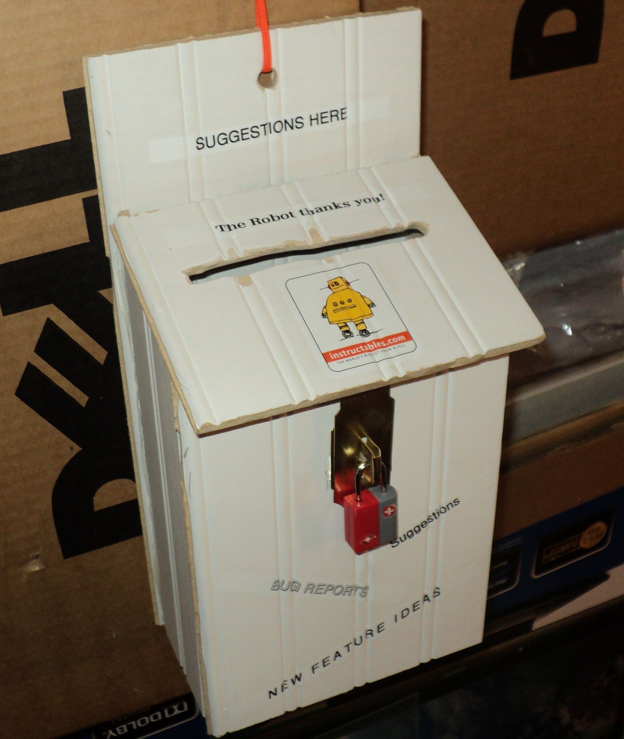 Instructables Suggestion Box