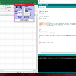 Sending Data From Arduino to Excel (and Plotting It) : 3 Steps (with ...