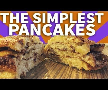 2 Ingredient Banana Pancakes