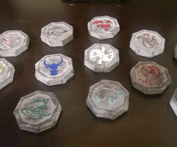 12 Talismans -  3D MODEL (Jackie Chan Adventures)