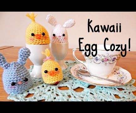 DIY Kawaii Crochet Egg Cozy! ¦ the Corner of Craft