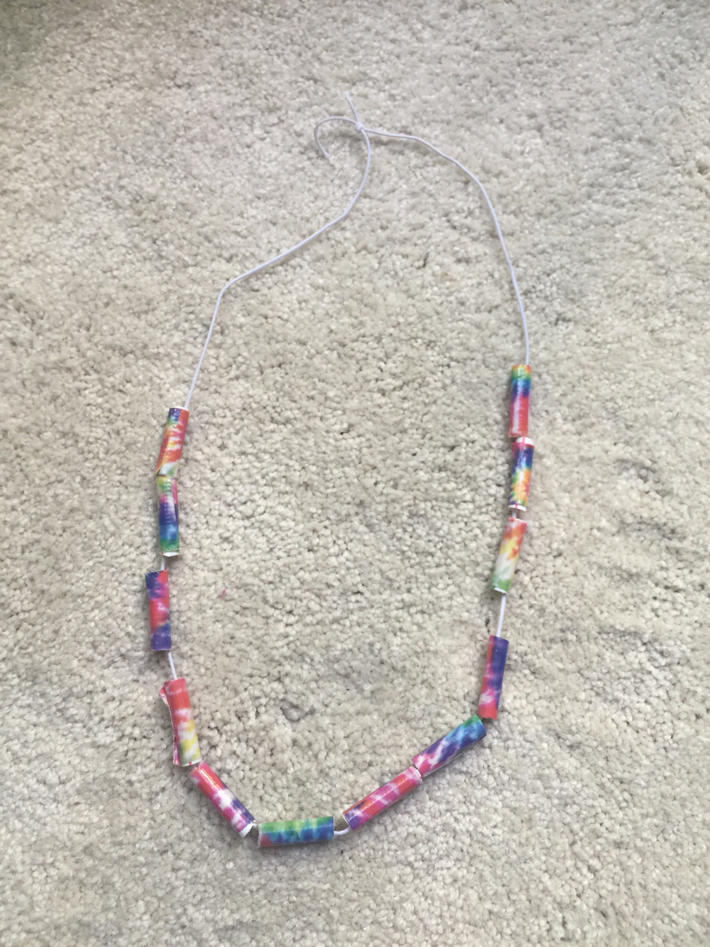 Duct Tape Necklace 5 Steps Instructables