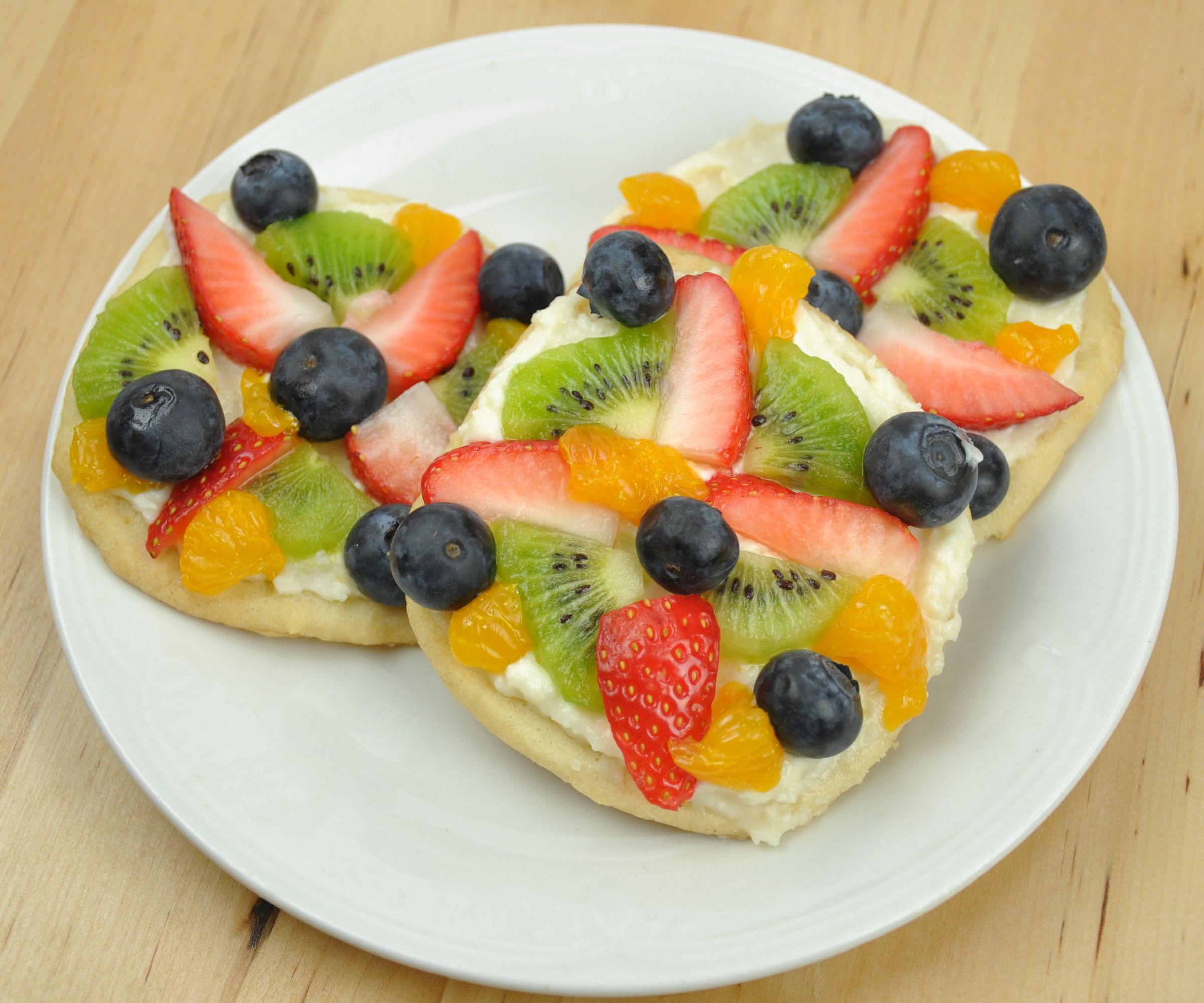 Mini Fruit Pizzas