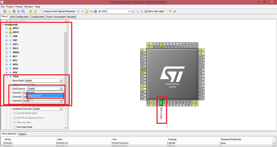 Creating Project in STM32CubeMX